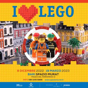 Biglietto Open I Love Lego