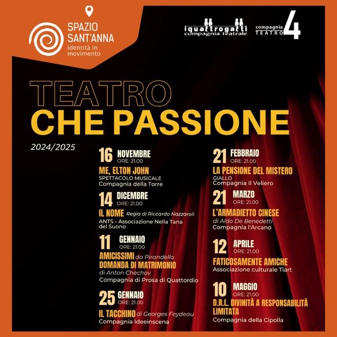 Abbonamento Teatro che passione