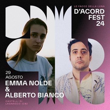 Emma Nolde + Bianco per D'Acord Fest