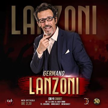 Germano Lanzoni. Di persona è un altro