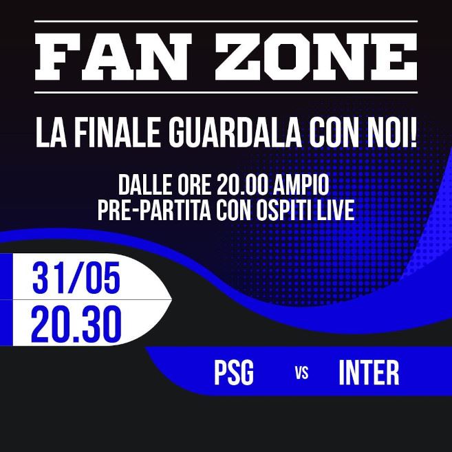 Fan Zone Party - Speciale Champions