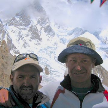 Juanito Oiarzabal e Silvio Mondinelli